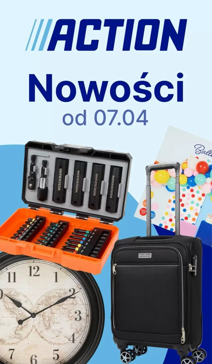 Gazetka Action od 07.04.2025 💰 Oszczędzaj Więcej!
