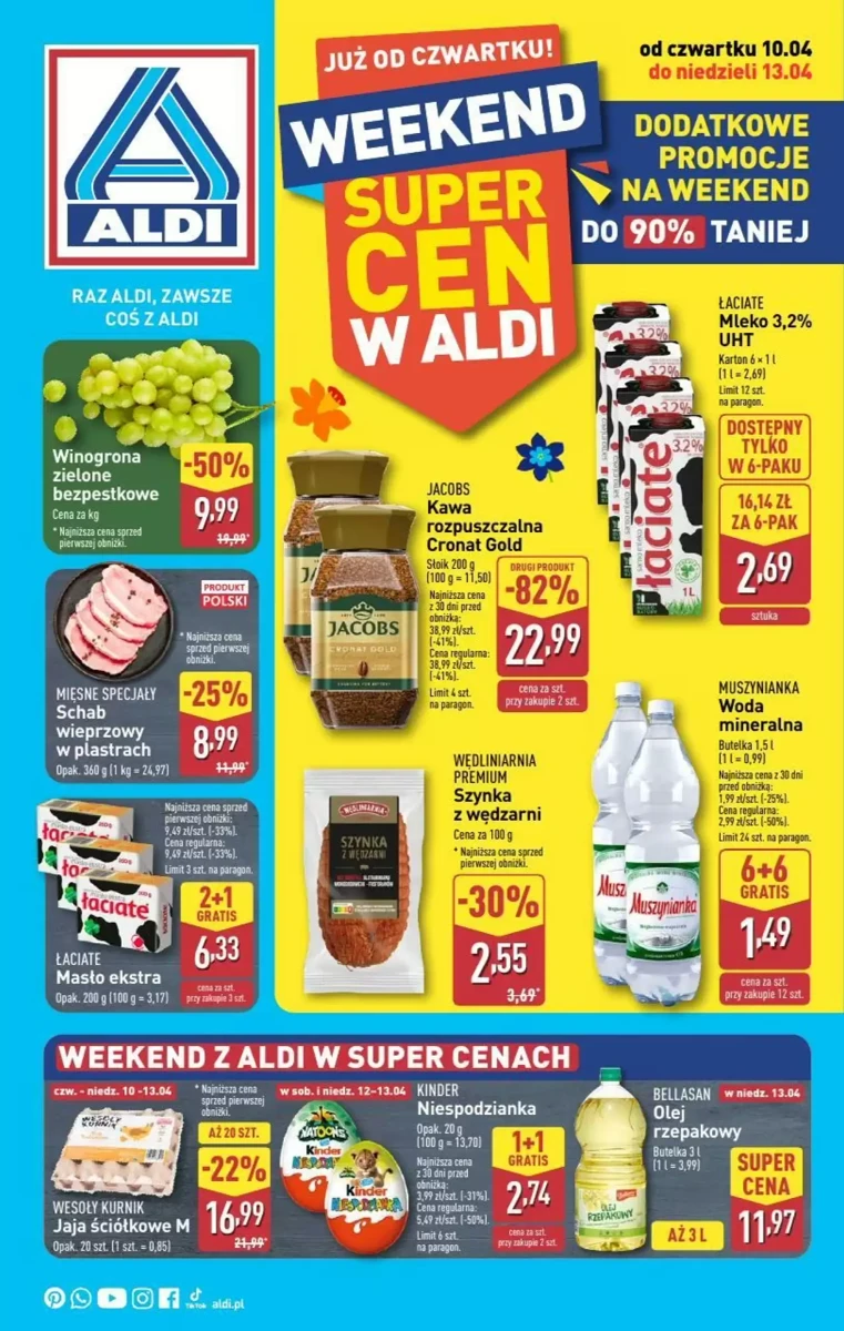Gazetka Aldi od 10.04.2025 💰 Oszczędzaj Więcej!