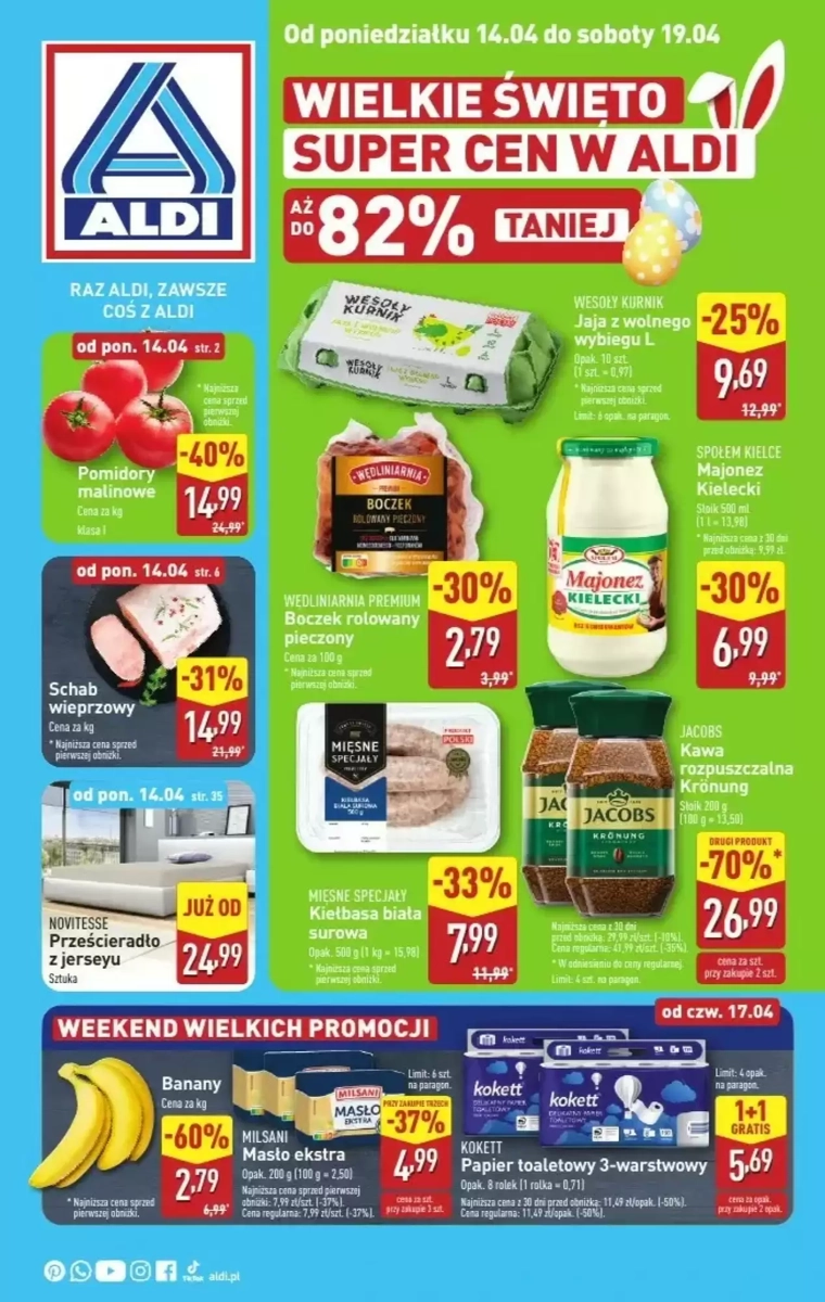 Gazetka Aldi od 14.04.2025 💰 Oszczędzaj Więcej!