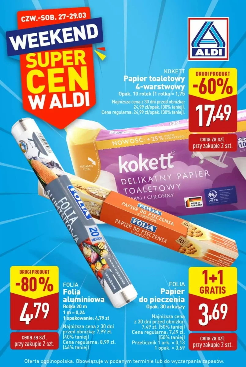 Gazetka Aldi od 27.03.2025 💰 Oszczędzaj Więcej!