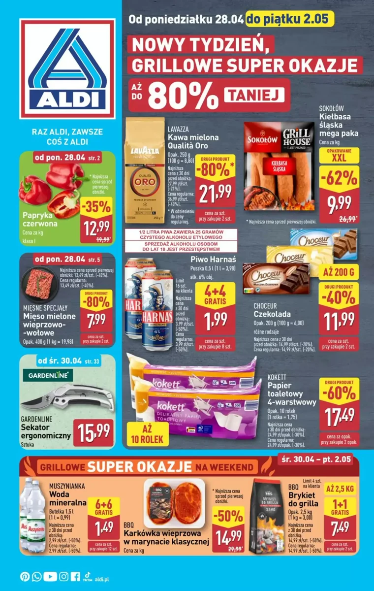 Gazetka Aldi od 28.04.2025 💰 Oszczędzaj Więcej!