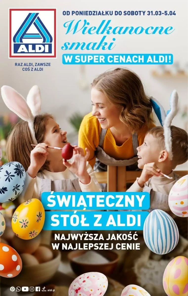 Gazetka Aldi od 31.03.2025 💰 Oszczędzaj Więcej!