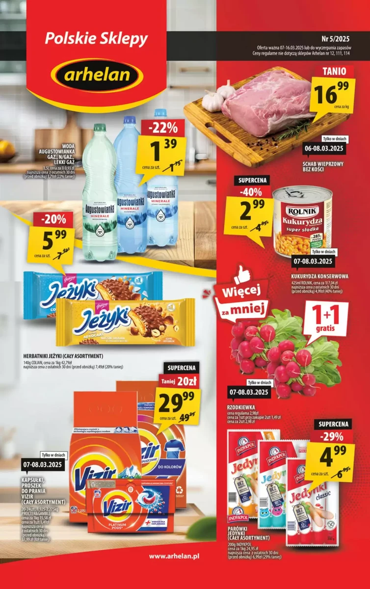Gazetka Arhelan od 07.03.2025 💰 Oszczędzaj Więcej!