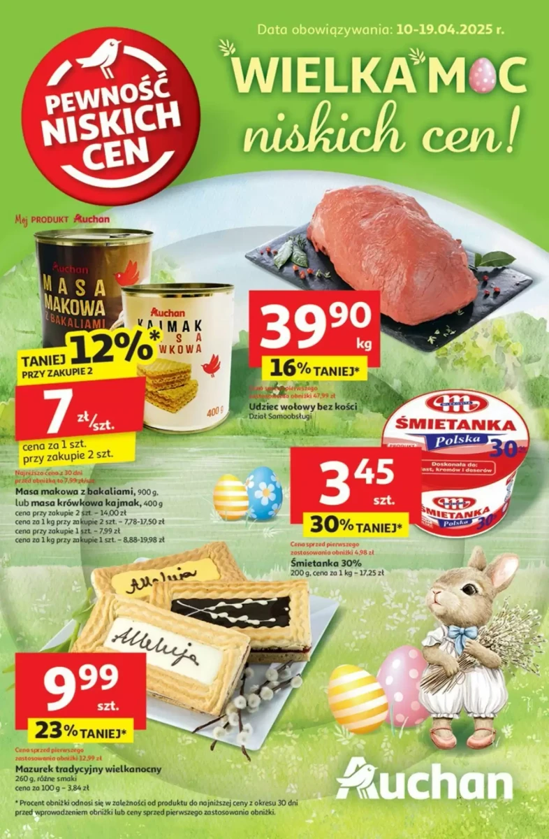 Gazetka Auchan od 10.04.2025 💰 Oszczędzaj Więcej!