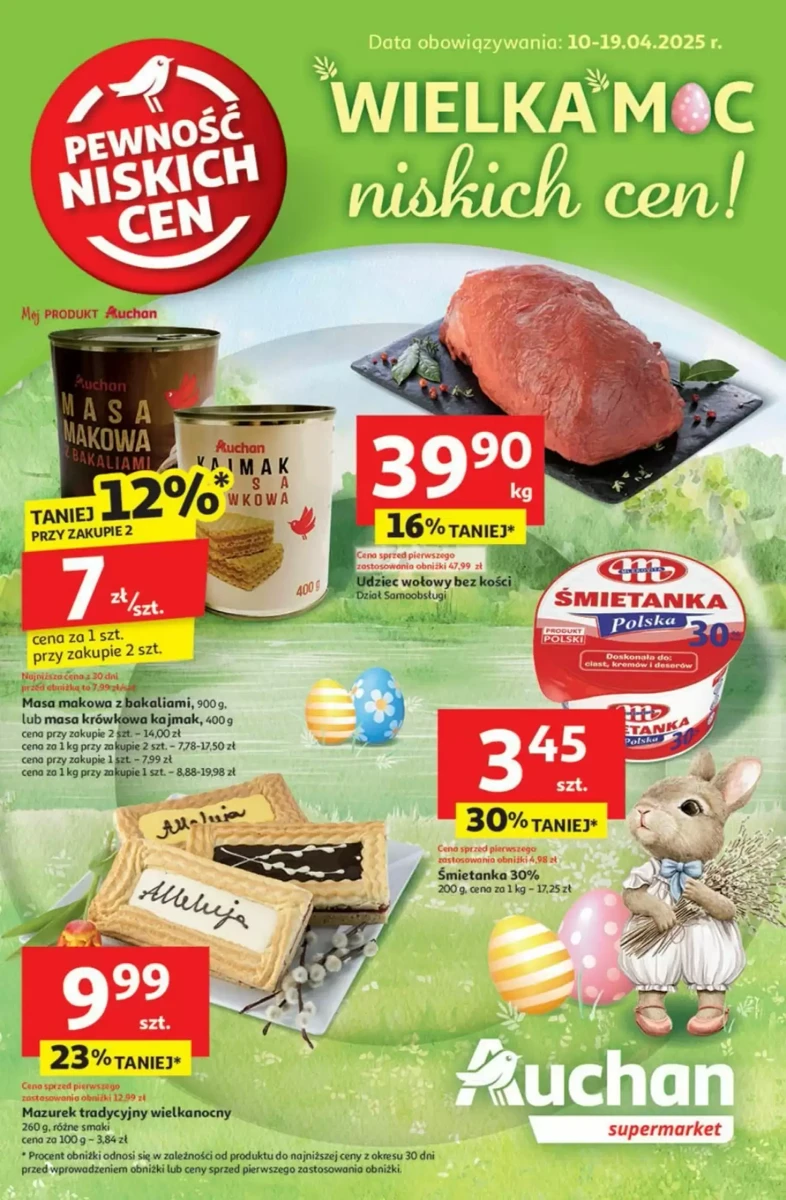 Gazetka Auchan od 10.04.2025 💰 Oszczędzaj Więcej!