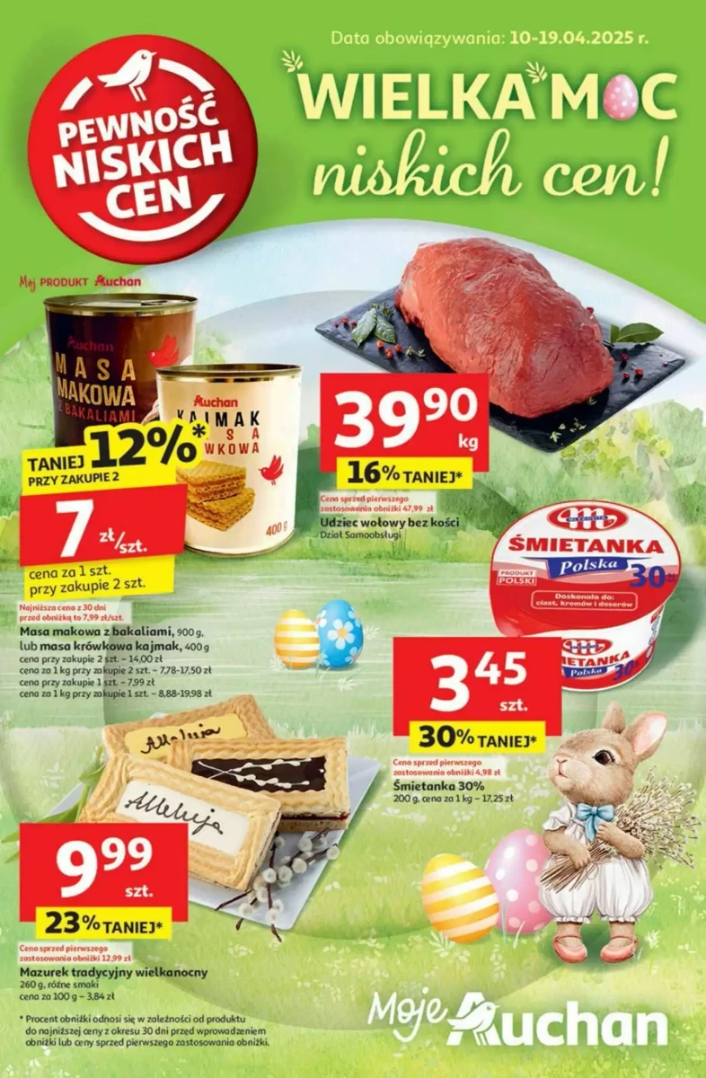 Gazetka Auchan od 10.04.2025 💰 Oszczędzaj Więcej!