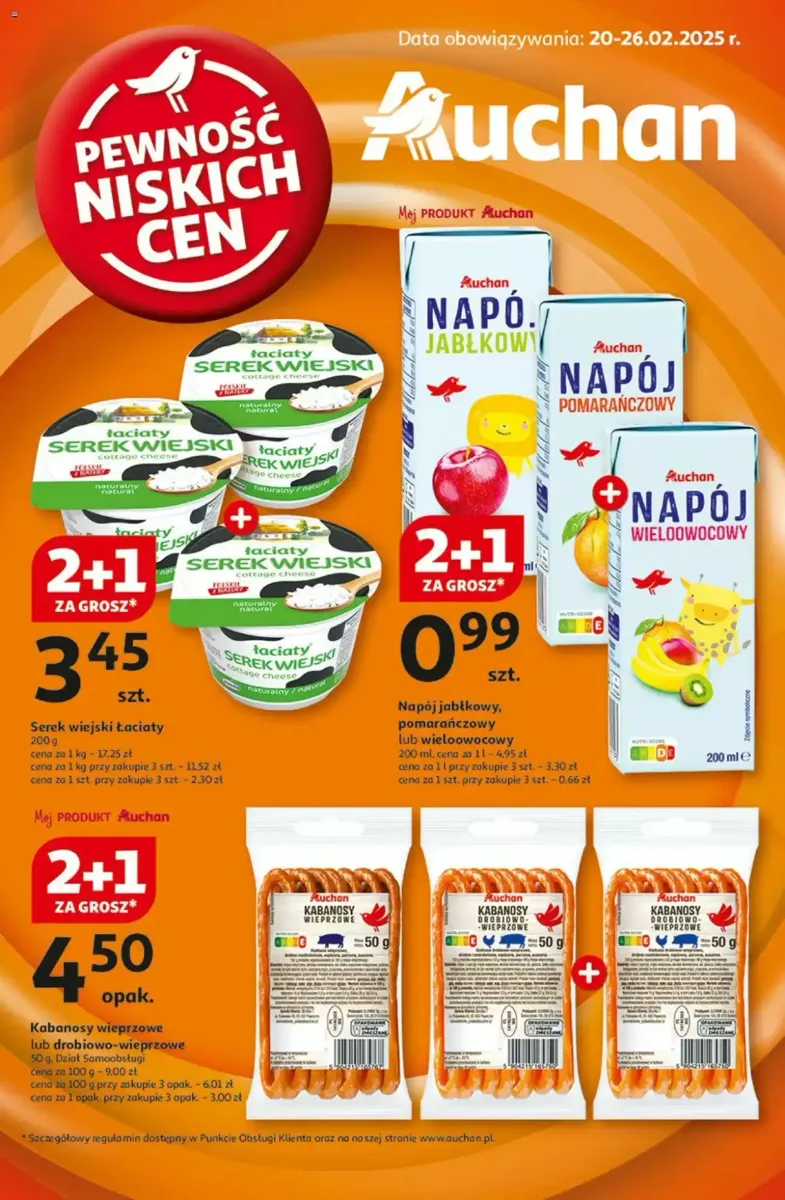 Gazetka Auchan od 20.02.2025 💰 Oszczędzaj Więcej!