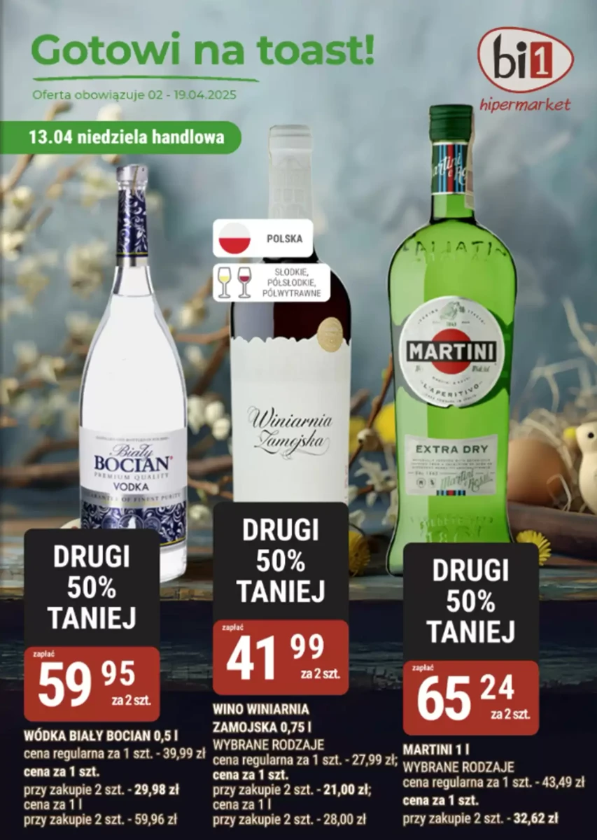 Gazetka Bi1 od 02.04.2025 💰 Oszczędzaj Więcej!