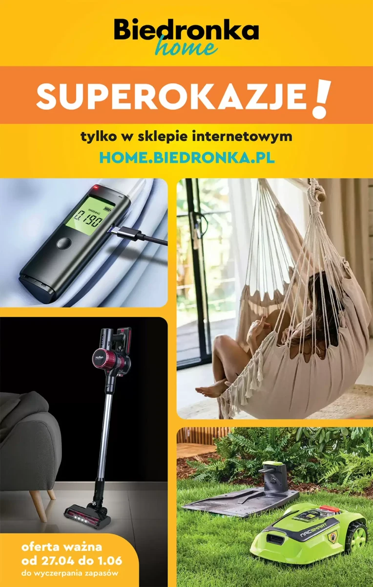 Gazetka Biedronka od 27.04.2025 💰 Oszczędzaj Więcej!
