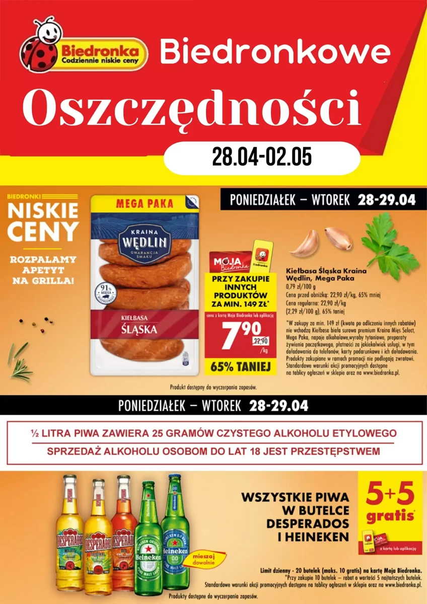 Gazetka Biedronka od 28.04.2025 💰 Oszczędzaj Więcej!