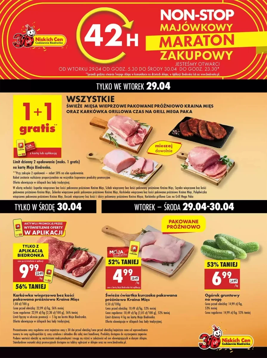 Gazetka Biedronka od 29.04.2025 💰 Oszczędzaj Więcej!