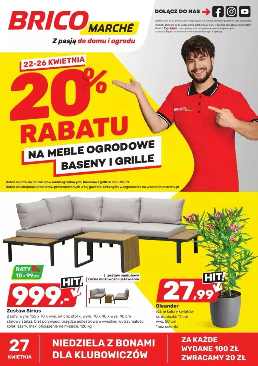 Gazetka Bricomarche od 23.04.2025 💰 Oszczędzaj Więcej!