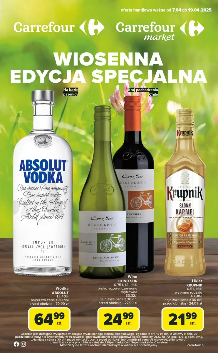 Gazetka Carrefour od 07.04.2025 💰 Oszczędzaj Więcej!
