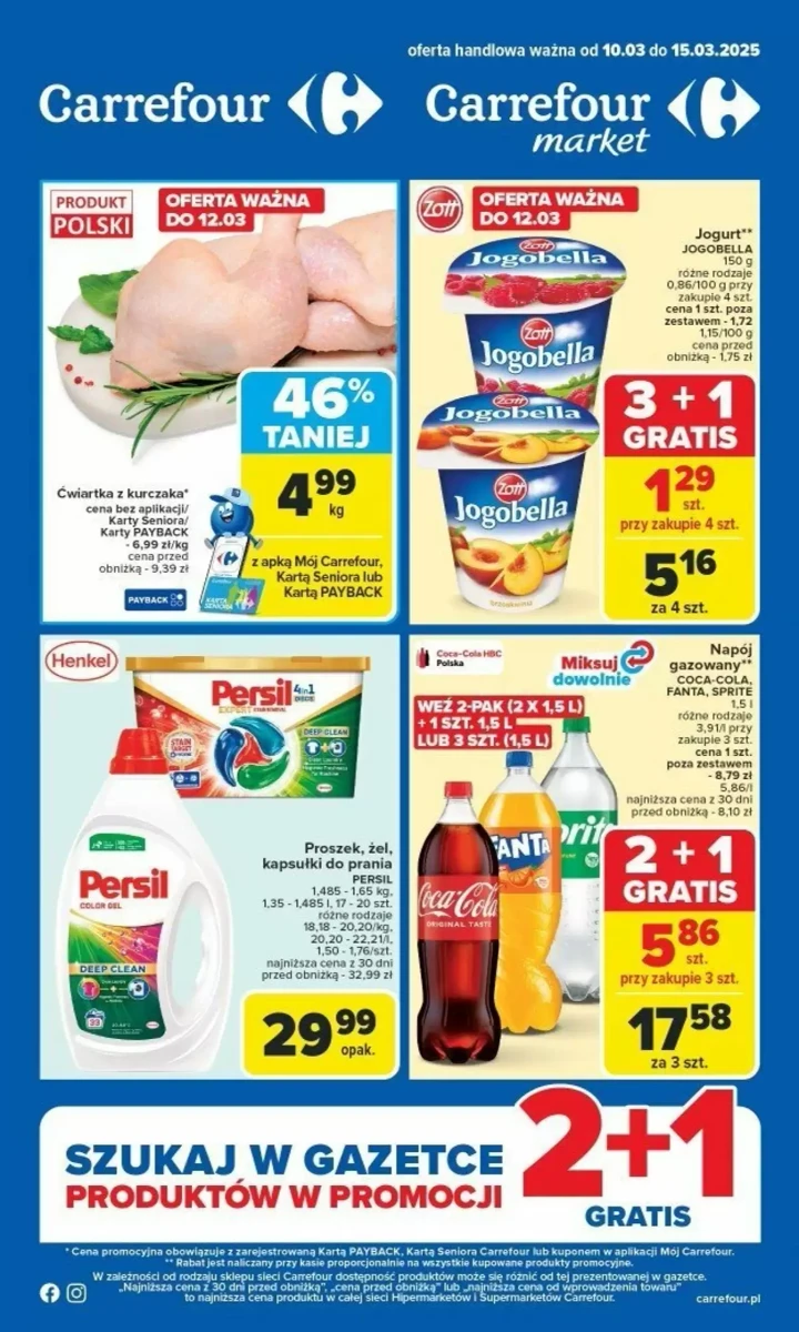 Gazetka Carrefour od 10.03.2025 💰 Oszczędzaj Więcej!