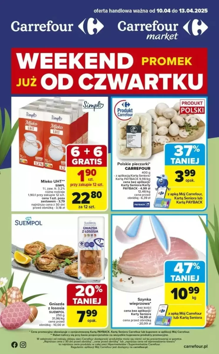Gazetka Carrefour od 10.04.2025 💰 Oszczędzaj Więcej!