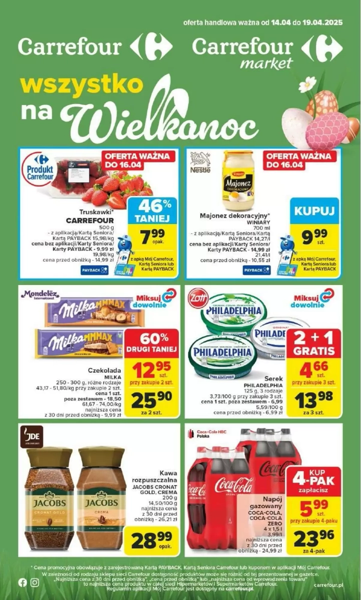 Gazetka Carrefour od 14.04.2025 💰 Oszczędzaj Więcej!