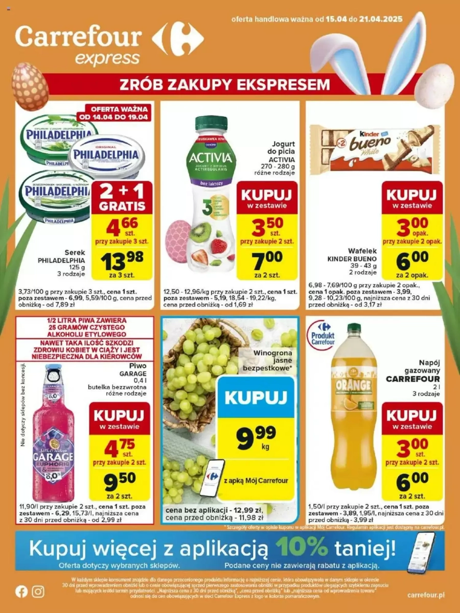 Gazetka Carrefour od 15.04.2025 💰 Oszczędzaj Więcej!