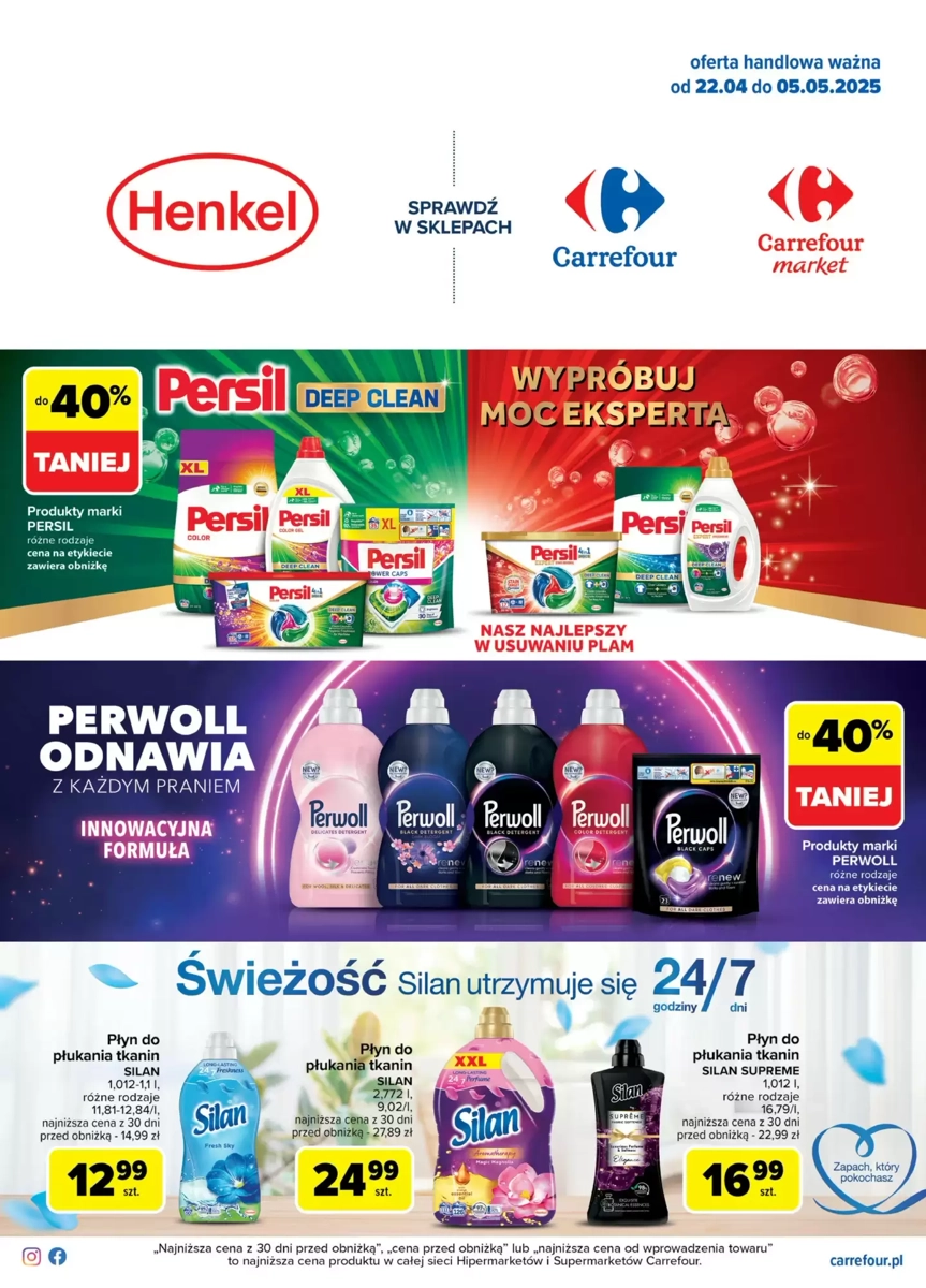 Gazetka Carrefour od 22.04.2025 💰 Oszczędzaj Więcej!