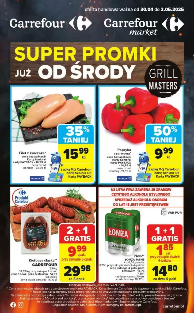 Gazetka Carrefour od 30.04.2025 💰 Oszczędzaj Więcej!