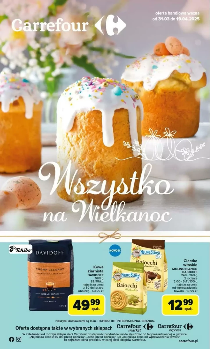 Gazetka Carrefour od 31.03.2025 💰 Oszczędzaj Więcej!