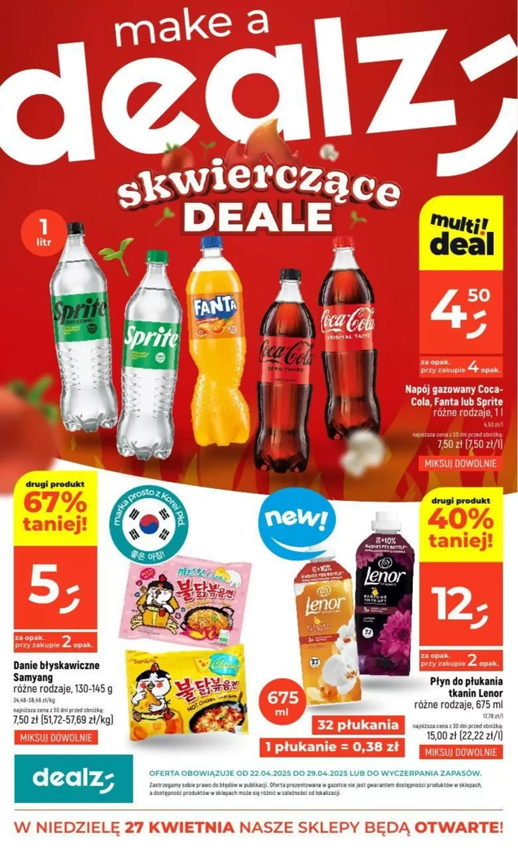 Gazetka Dealz od 22.04.2025 💰 Oszczędzaj Więcej!