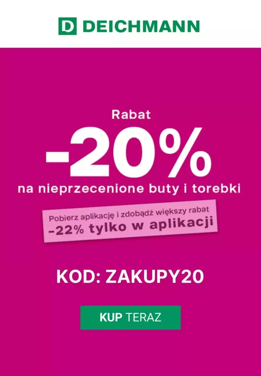 Gazetka Deichmann od 31.03.2025 💰 Oszczędzaj Więcej!