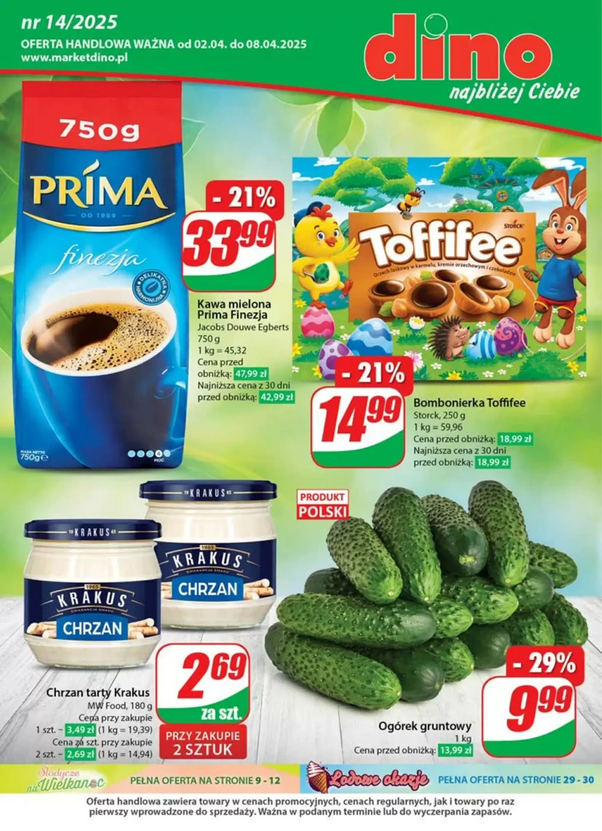 Gazetka Dino od 02.04.2025 💰 Oszczędzaj Więcej!