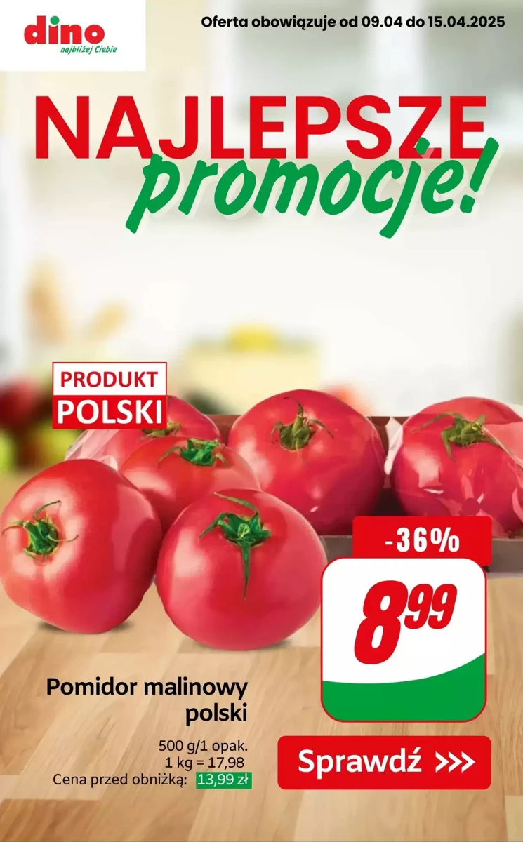 Gazetka Dino od 09.04.2025 💰 Oszczędzaj Więcej!