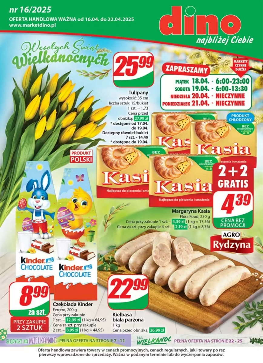 Gazetka Dino od 16.04.2025 💰 Oszczędzaj Więcej!