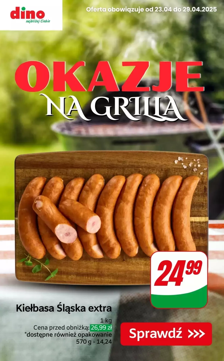 Gazetka Dino od 24.04.2025 💰 Oszczędzaj Więcej!