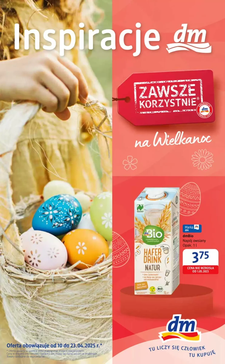 Gazetka Dm Drogerie Markt od 10.04.2025 💰 Oszczędzaj Więcej!