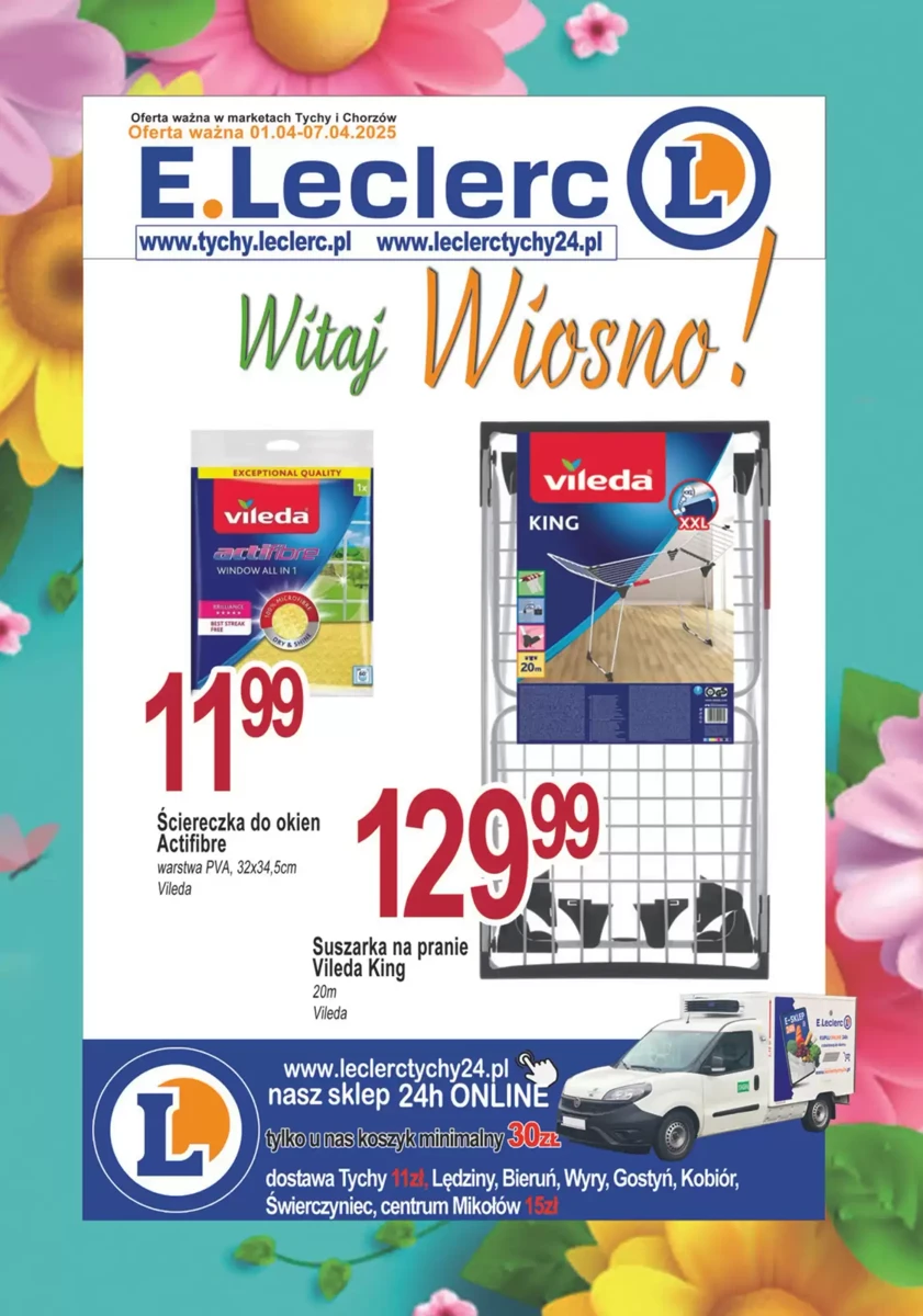 Gazetka E Leclerc od 01.04.2025 💰 Oszczędzaj Więcej!