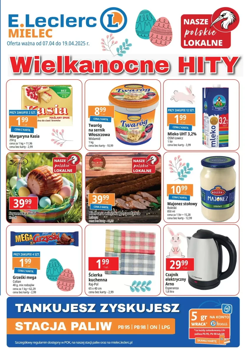 Gazetka E Leclerc od 07.04.2025 💰 Oszczędzaj Więcej!