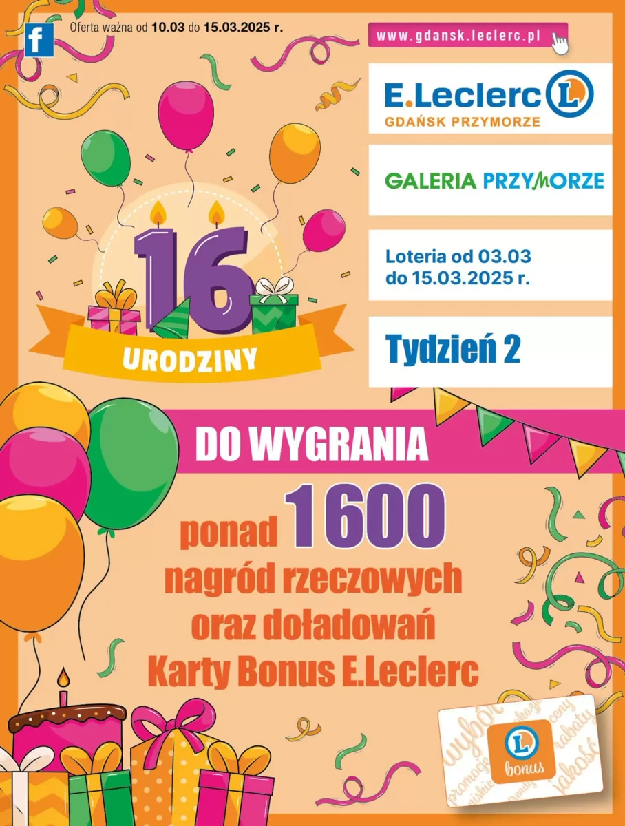 Gazetka E Leclerc od 10.03.2025 💰 Oszczędzaj Więcej!
