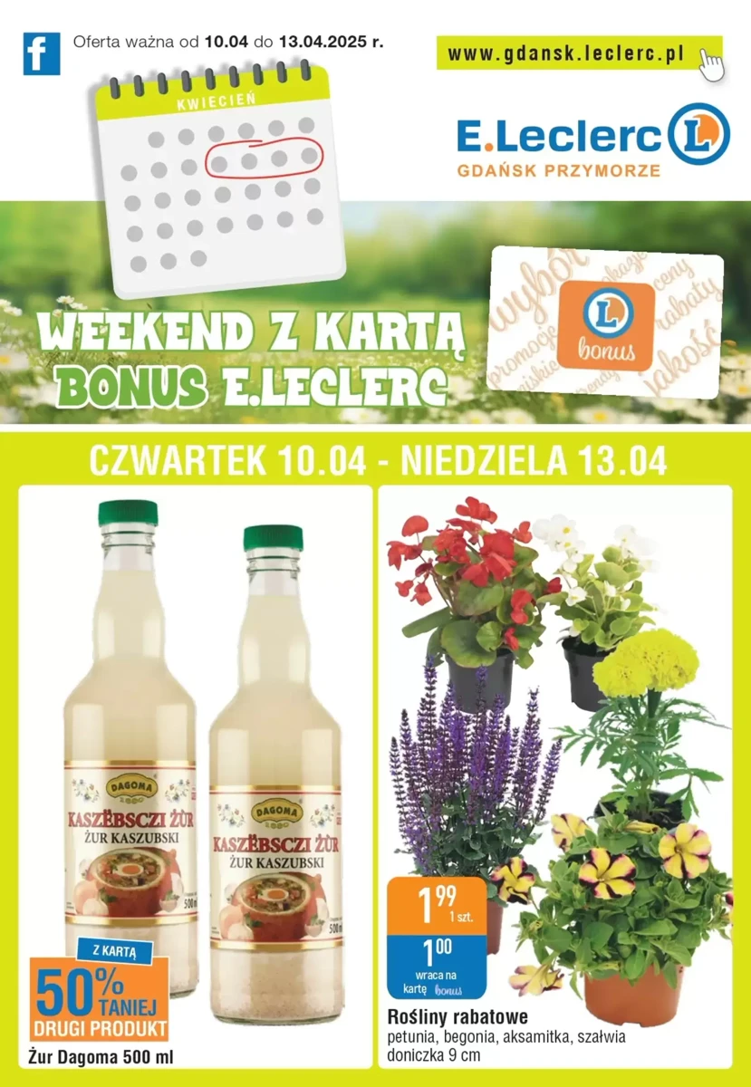 Gazetka E Leclerc od 10.04.2025 💰 Oszczędzaj Więcej!