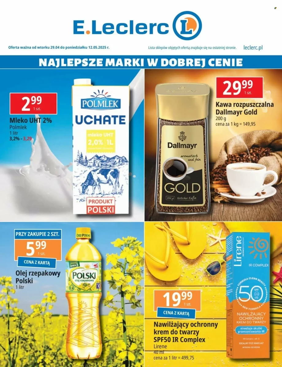 Gazetka E Leclerc od 29.04.2025 💰 Oszczędzaj Więcej!