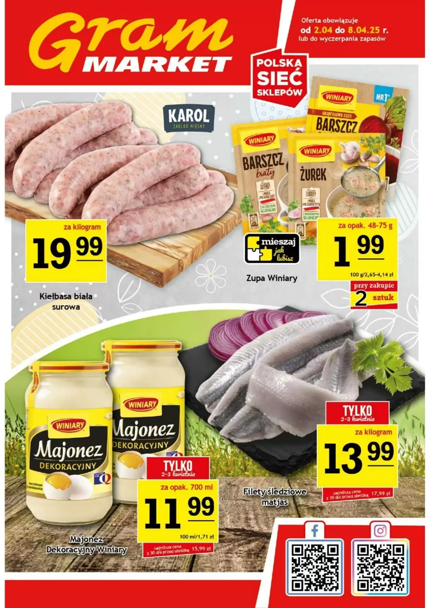 Gazetka Gram Market od 02.04.2025 💰 Oszczędzaj Więcej!