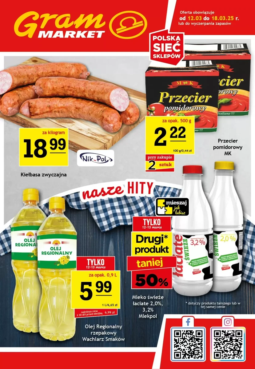 Gazetka Gram Market od 12.03.2025 💰 Oszczędzaj Więcej!