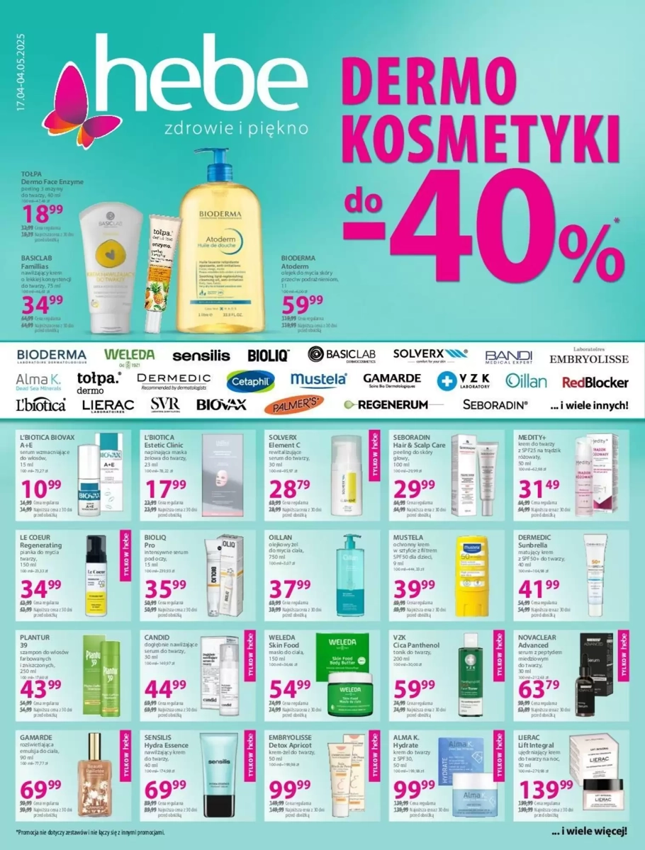 Gazetka Hebe od 17.04.2025 💰 Oszczędzaj Więcej!