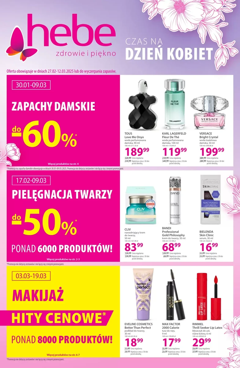 Gazetka Hebe od 27.02.2025 💰 Oszczędzaj Więcej!