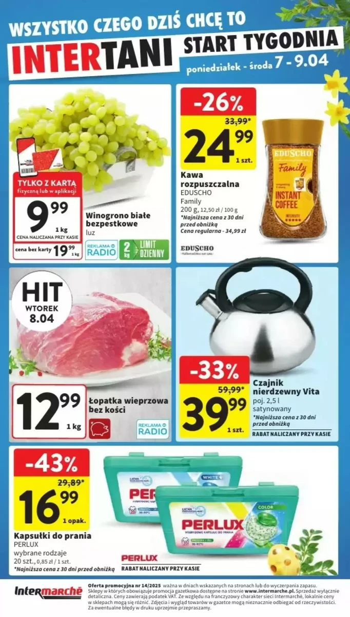 Gazetka Intermarche od 07.04.2025 💰 Oszczędzaj Więcej!