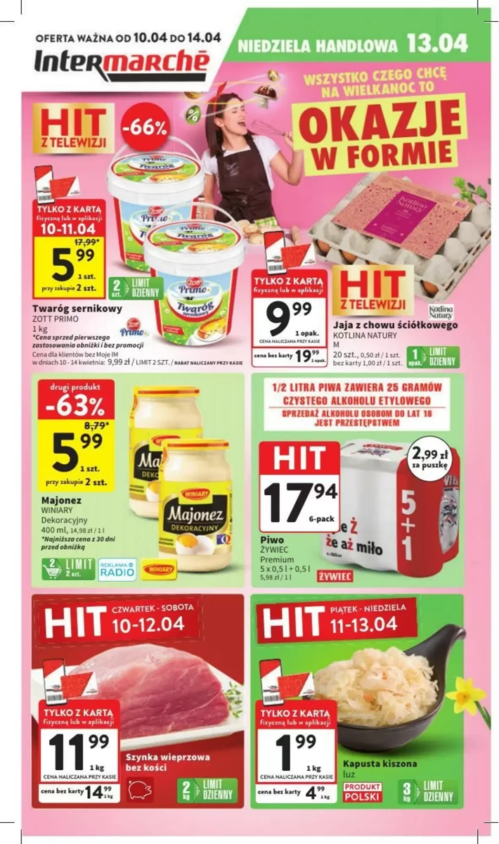 Gazetka Intermarche od 10.04.2025 💰 Oszczędzaj Więcej!