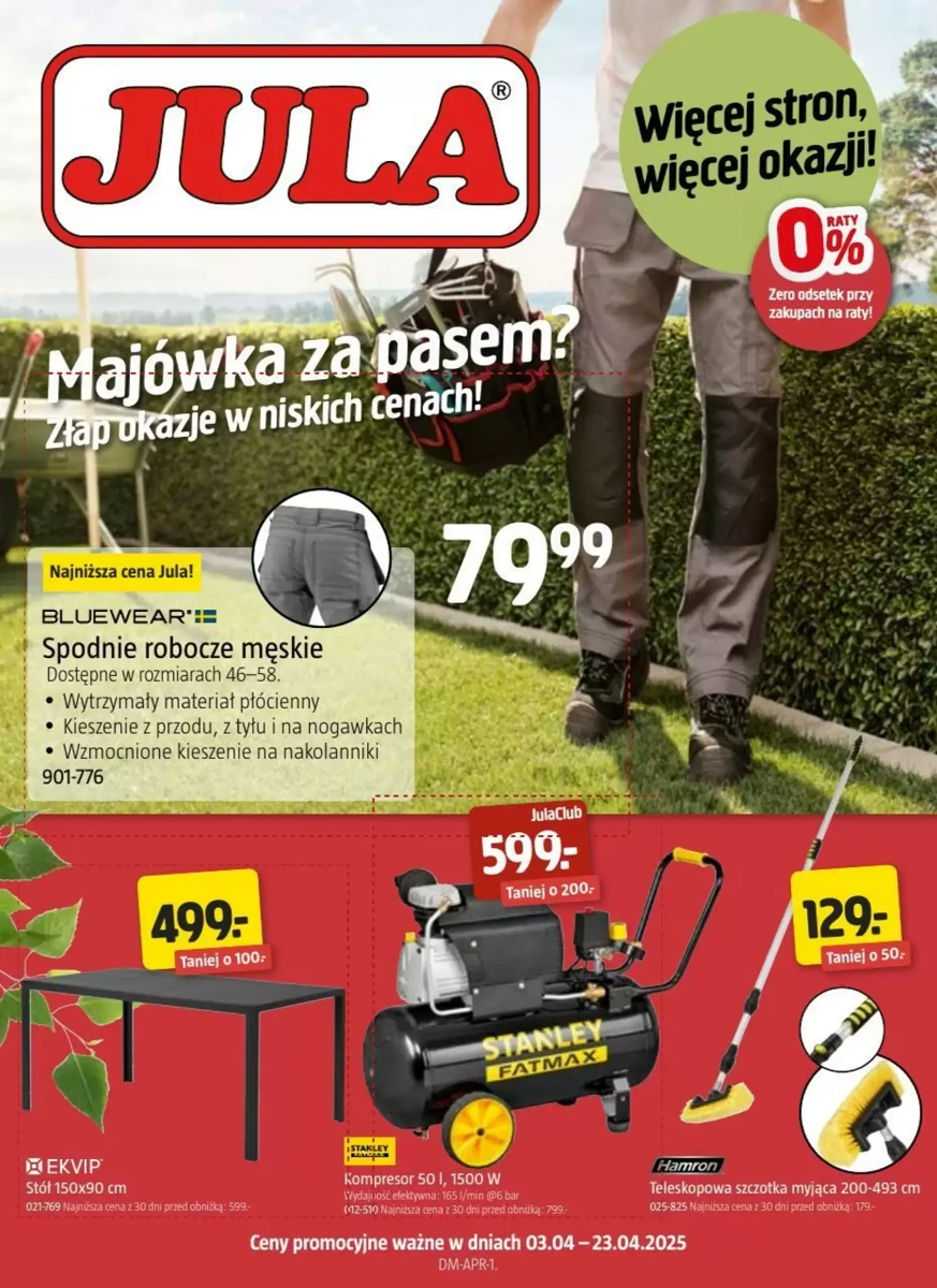 Gazetka Jula od 03.04.2025 💰 Oszczędzaj Więcej!