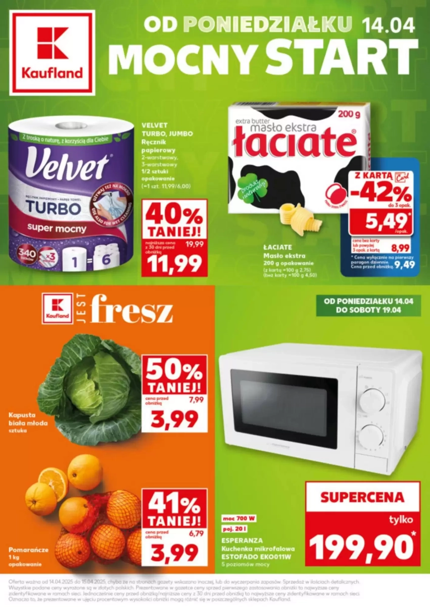 Gazetka Kaufland od 14.04.2025 💰 Oszczędzaj Więcej!