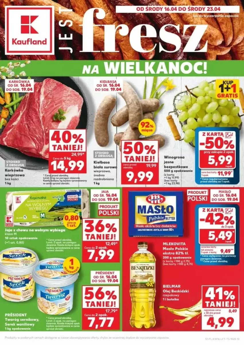 Gazetka Kaufland od 16.04.2025 💰 Oszczędzaj Więcej!