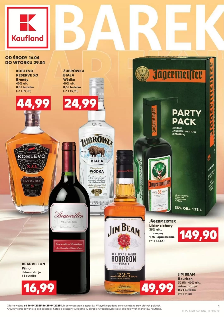 Gazetka Kaufland od 16.04.2025 💰 Oszczędzaj Więcej!