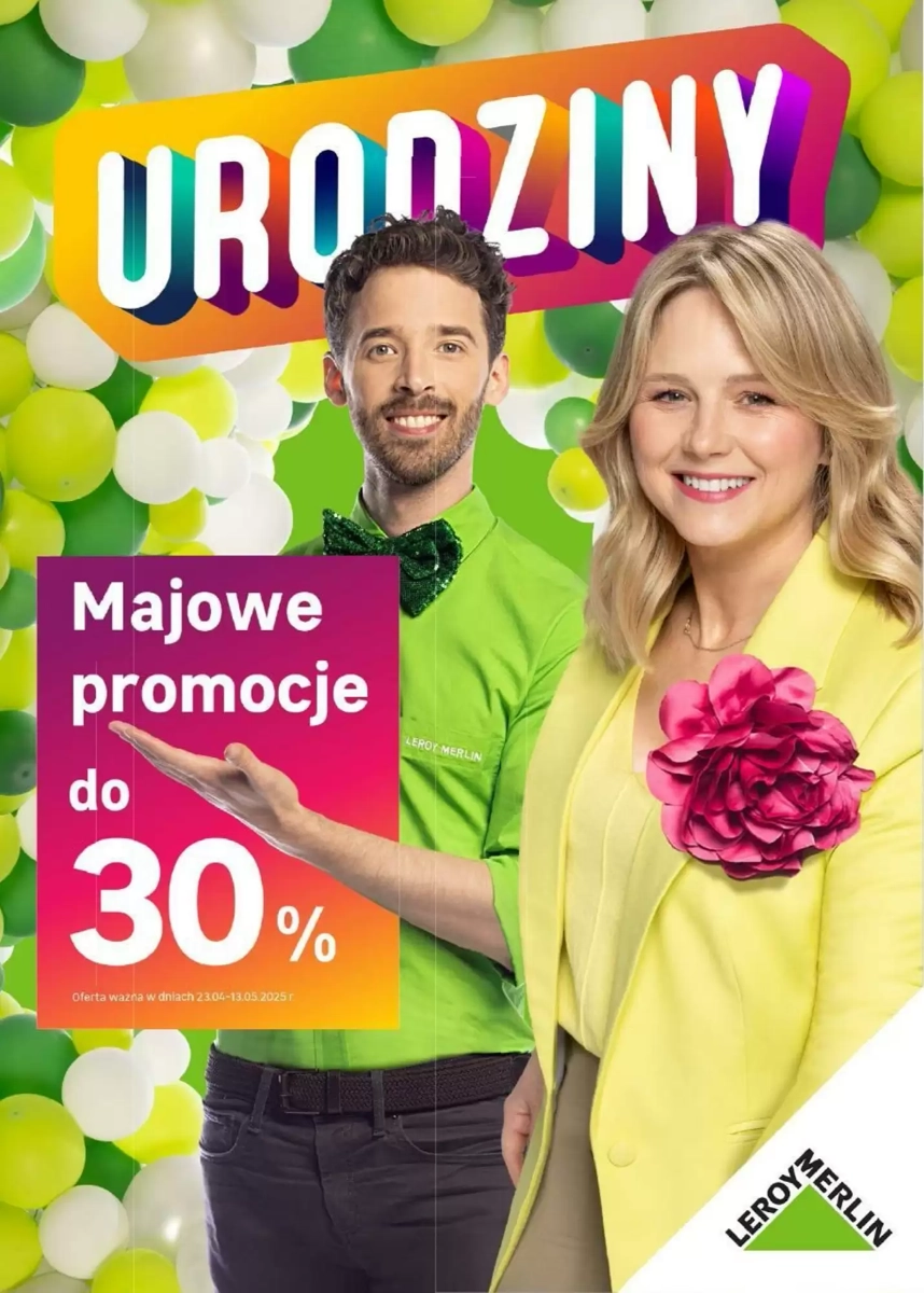Gazetka Leroy Merlin od 23.04.2025 💰 Oszczędzaj Więcej!