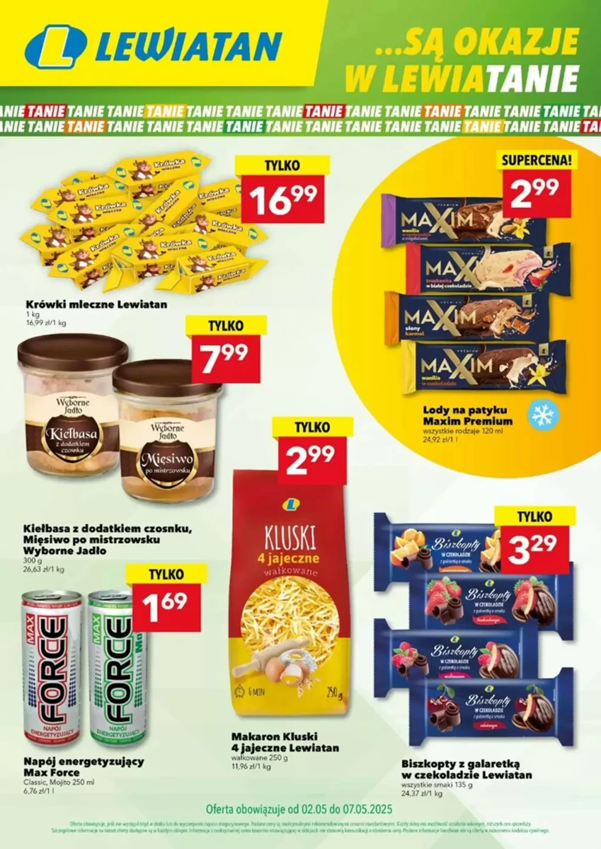Gazetka Lewiatan od 02.05.2025 💰 Oszczędzaj Więcej!