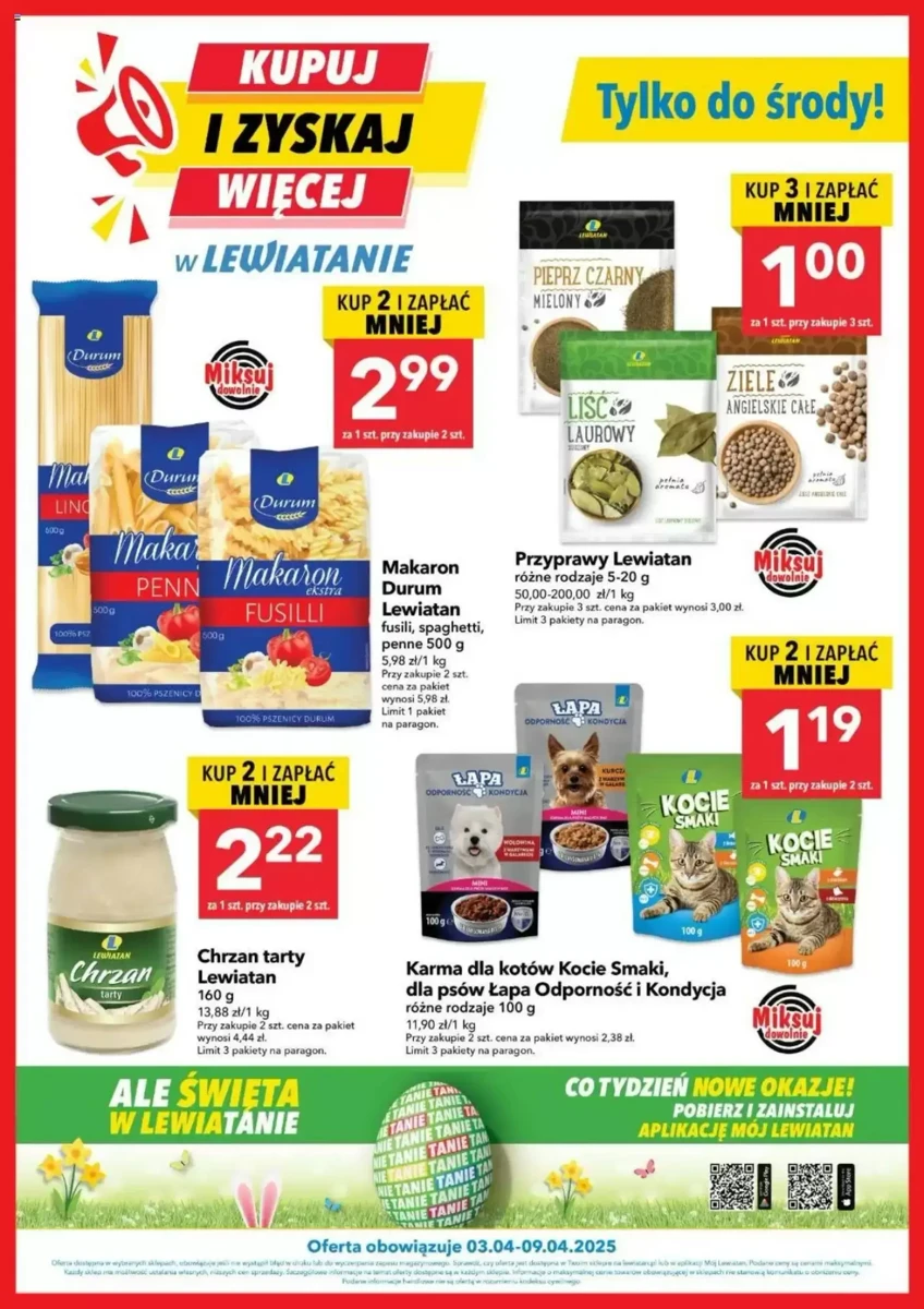 Gazetka Lewiatan od 03.04.2025 💰 Oszczędzaj Więcej!