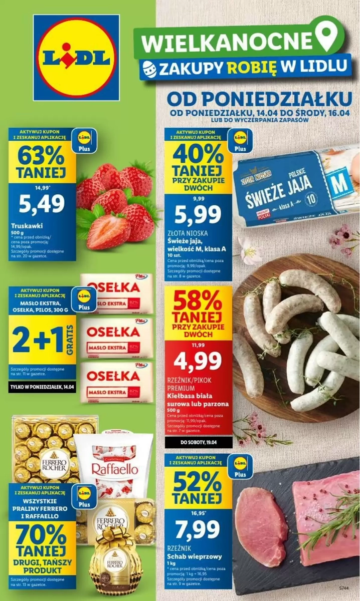 Gazetka Lidl od 14.04.2025 💰 Oszczędzaj Więcej!